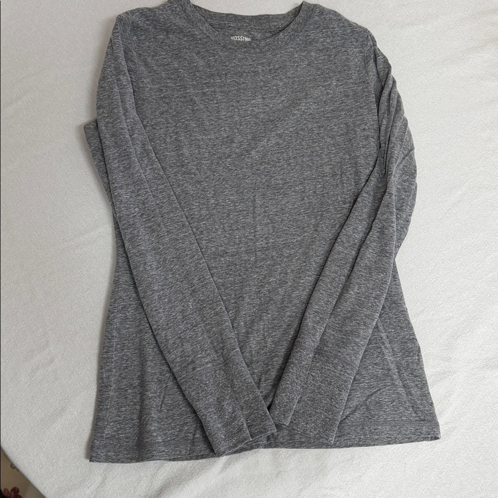 Mossimo Supply Co. Charcoal Long Sleeve Tee